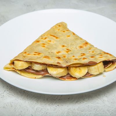 Nutella with banana crepe