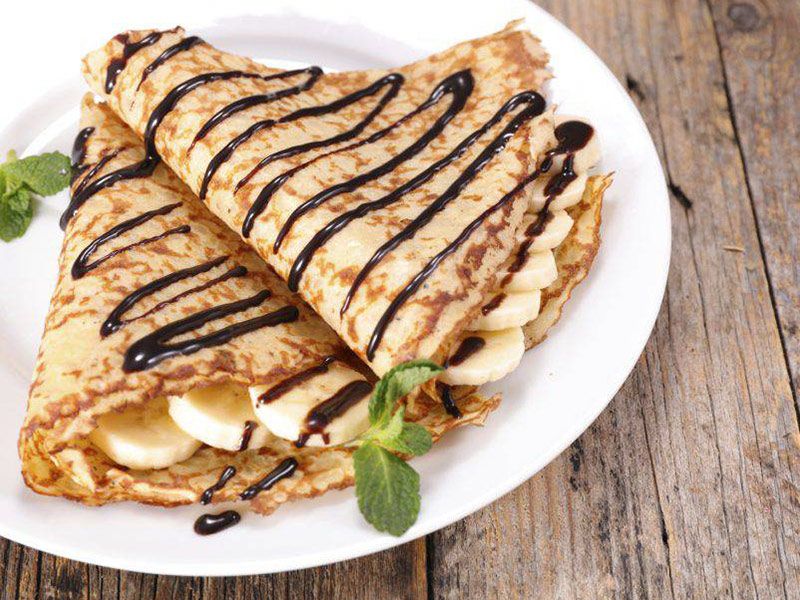 Nutella Chocolate Crepe
