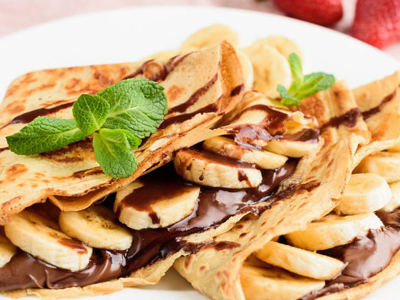 Nutella Chocolate Crepe