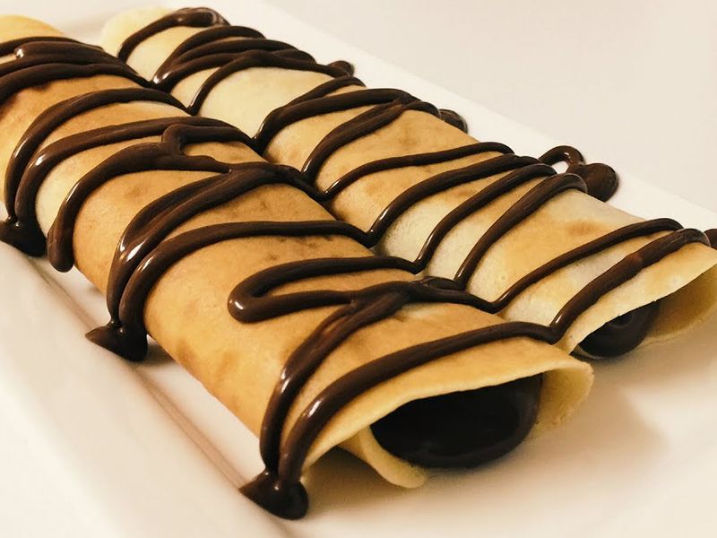 Plain Nutella Crepe