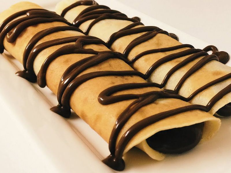 Plain Nutella Crepe