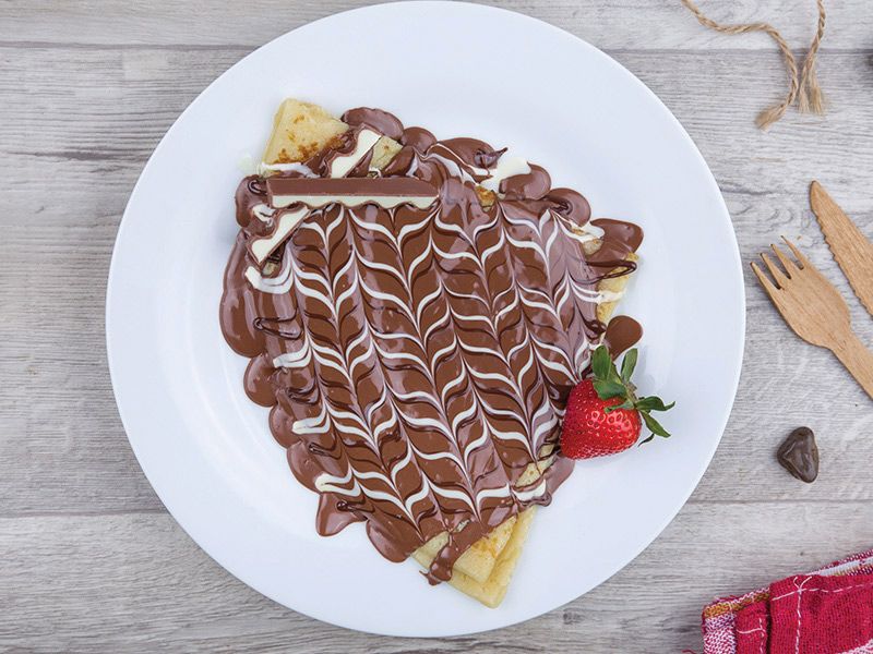 Nutella Chocolate Crepe