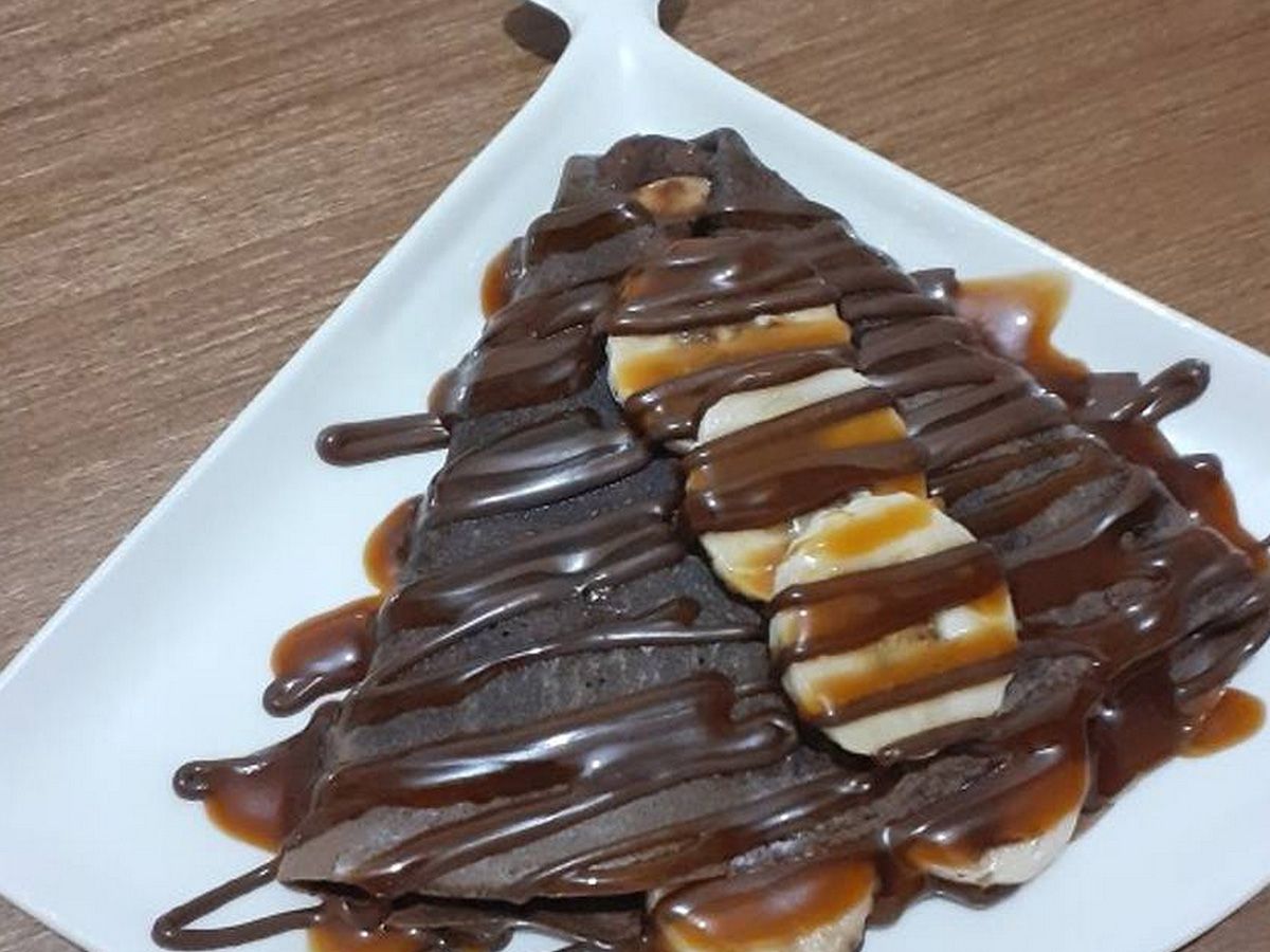 Nutella chocolate crepe