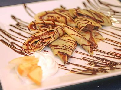Nutella Chocolate Crepe