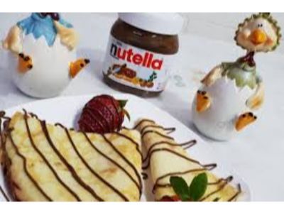 Nutella Chocolate With Oreo Crepe