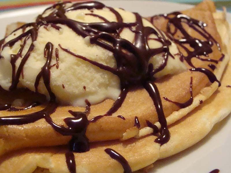 Nutella Chocolate Crepe