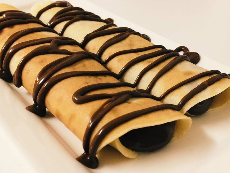 Nutella Chocolate Crepe