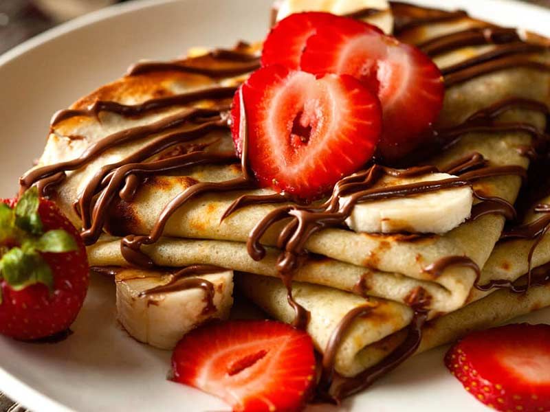 Nutella Chocolate Crepe