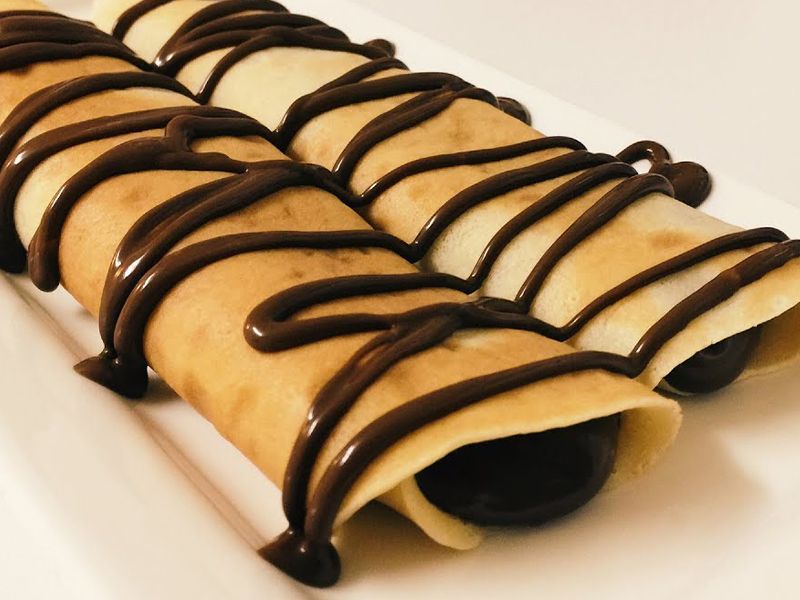 Nutella Chocolate Crepe