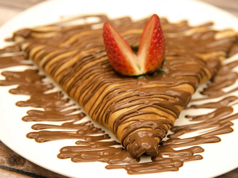 Nutella Chocolate Crepe