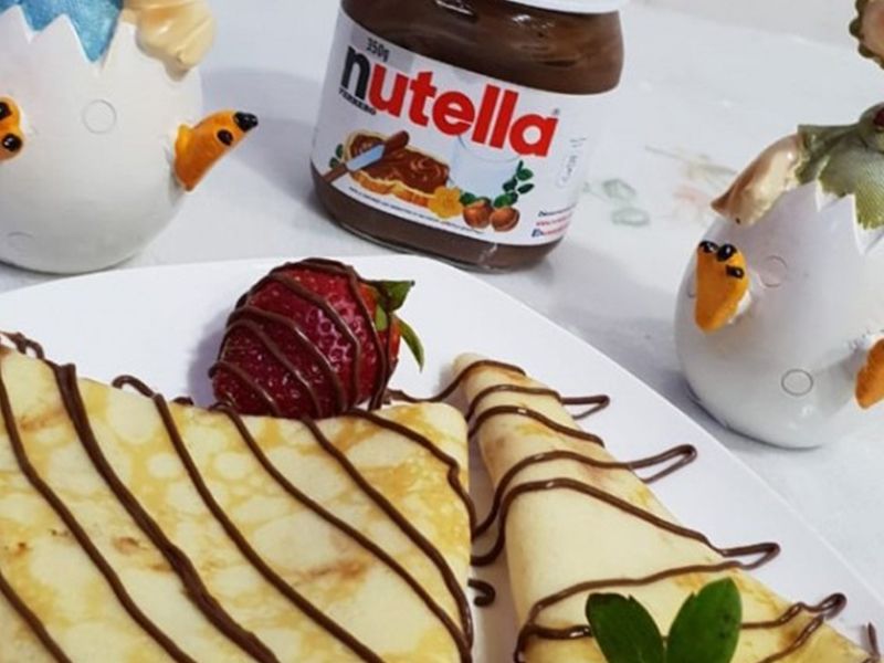 Nutella Chocolate Crepe