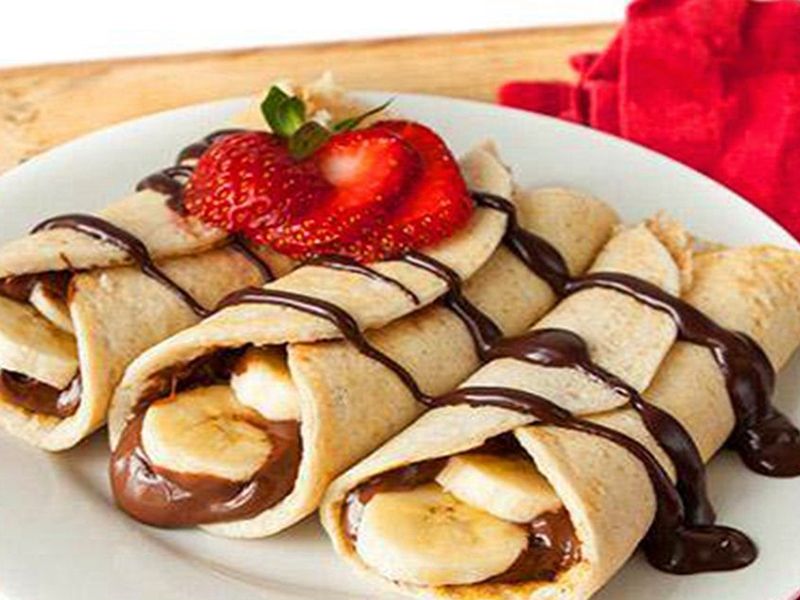 Nutella Chocolate Crepe