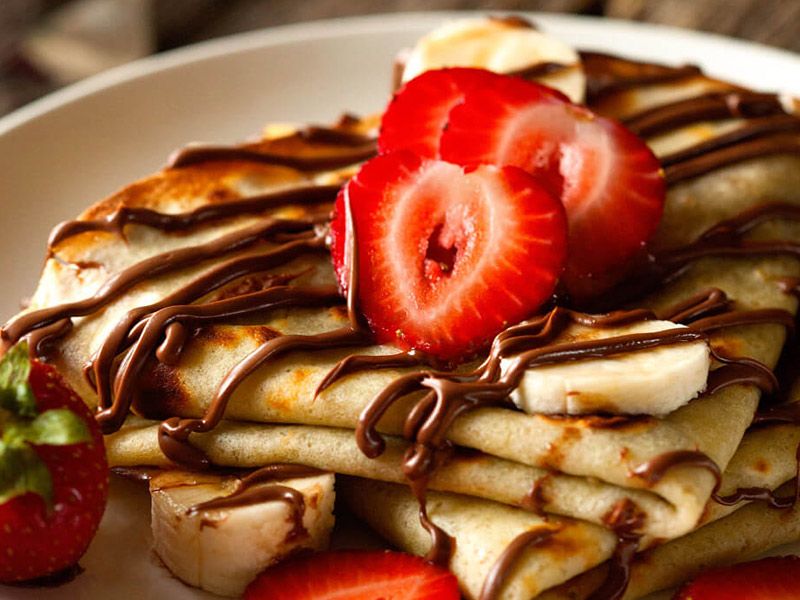 Nutella Chocolate Crepe