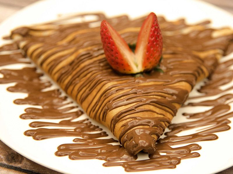 Nutella Chocolate Crepe