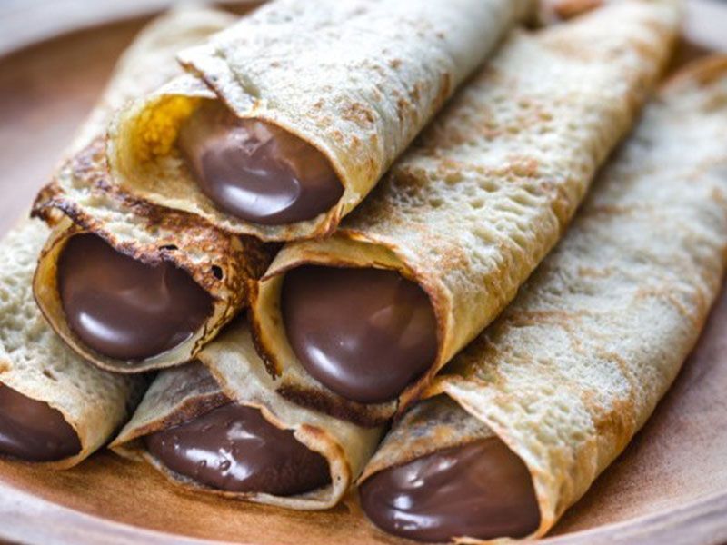 Nutella Chocolate Crepe