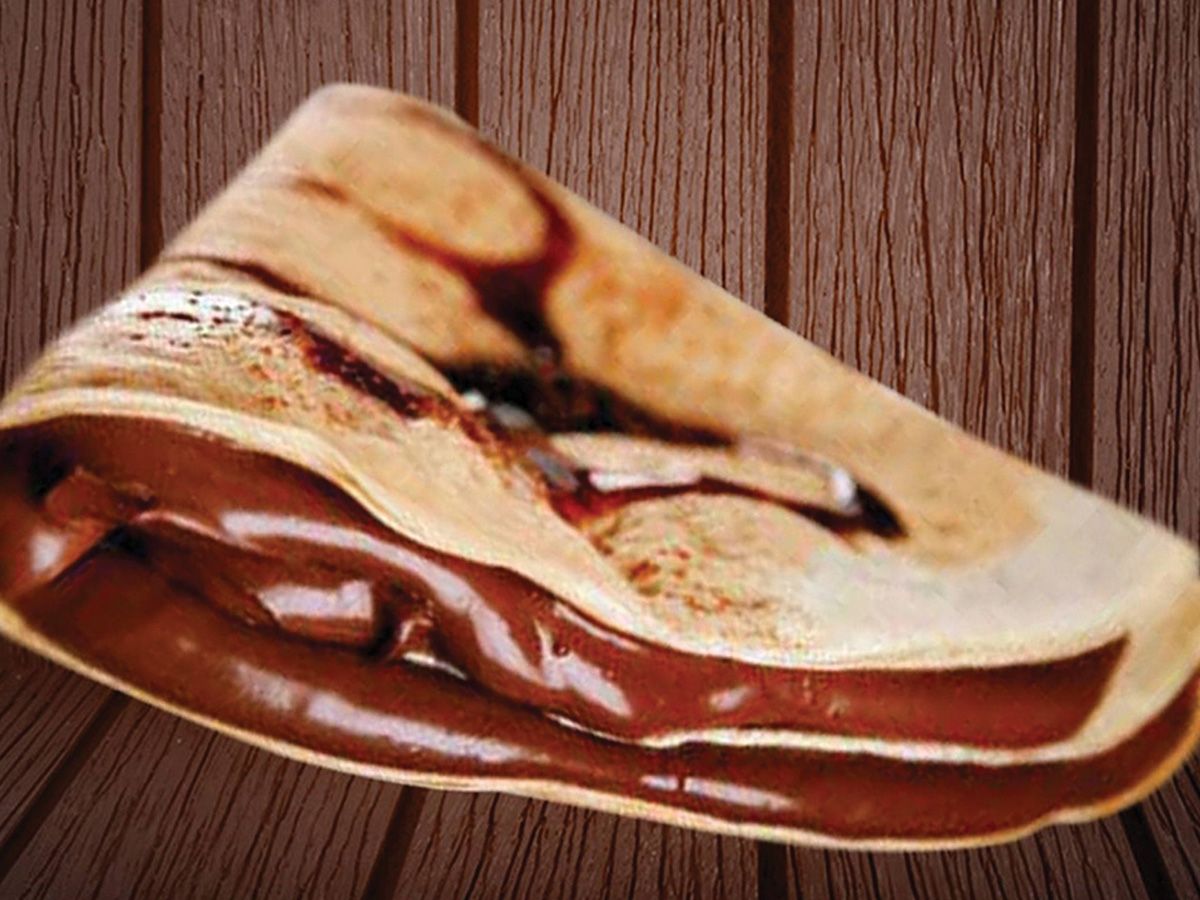 Plain Nutella crepe