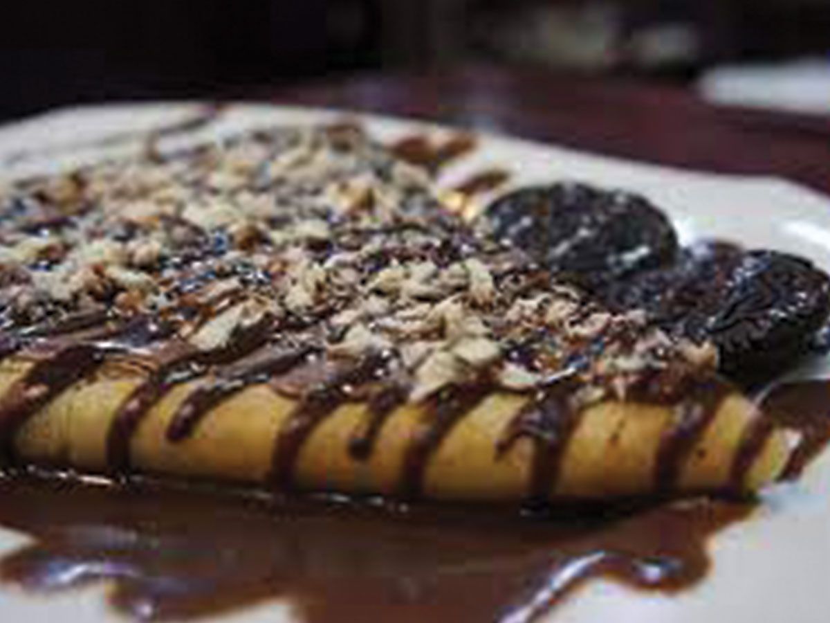 nutella oreo crepe