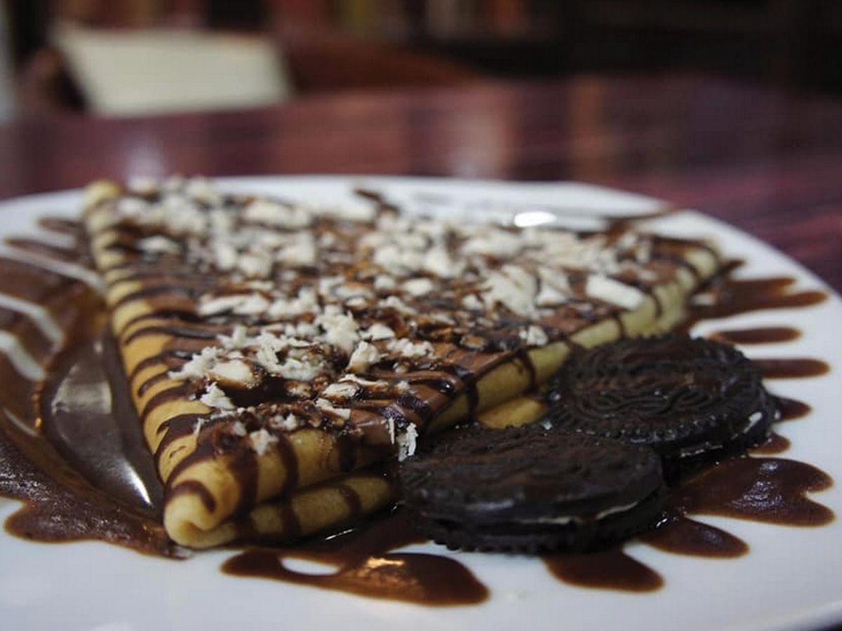 Nutella Oreo crepe
