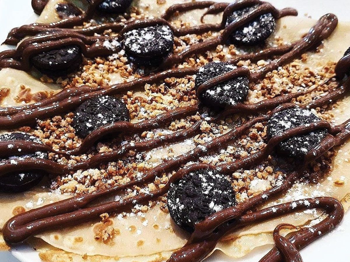 Nutella Oreo Crepe