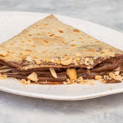 Nutella Crepe with Nuts