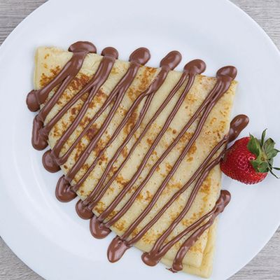 Nutella apple crepe