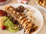 Nutella Chocolate With Fruits Crepe