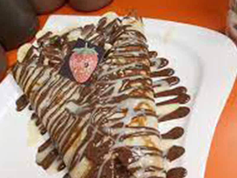 Mix Nutella Chocolate Crepe