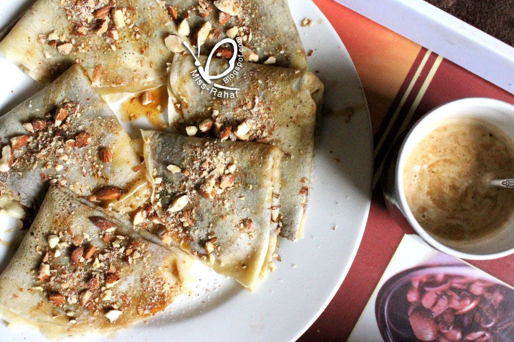 Nutella Chocolate And Nuts Crepe