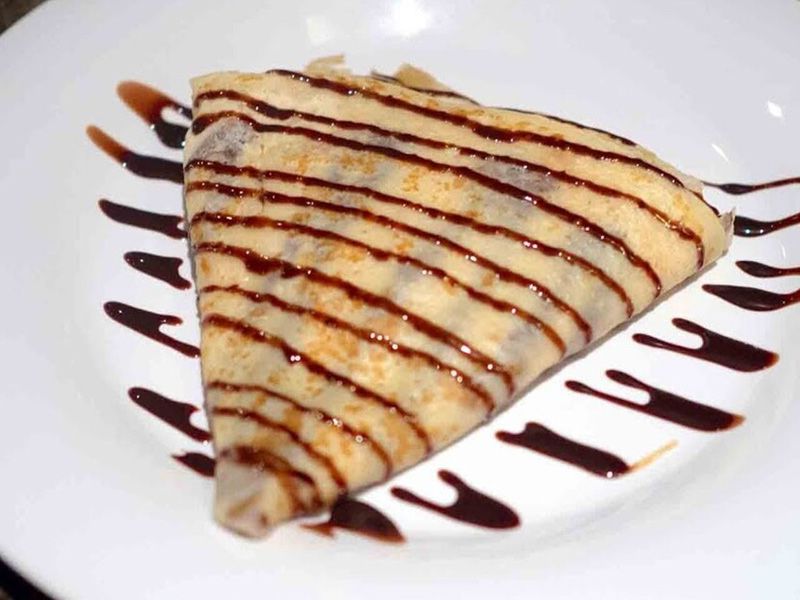 Chocolate With Hazelnuts Crepe