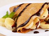 Nutella Chocolate Banana Crepe