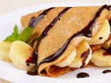 Nutella Chocolate Pineapple Crepe