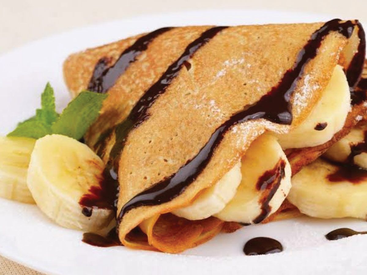 Nutella Banana Crepe