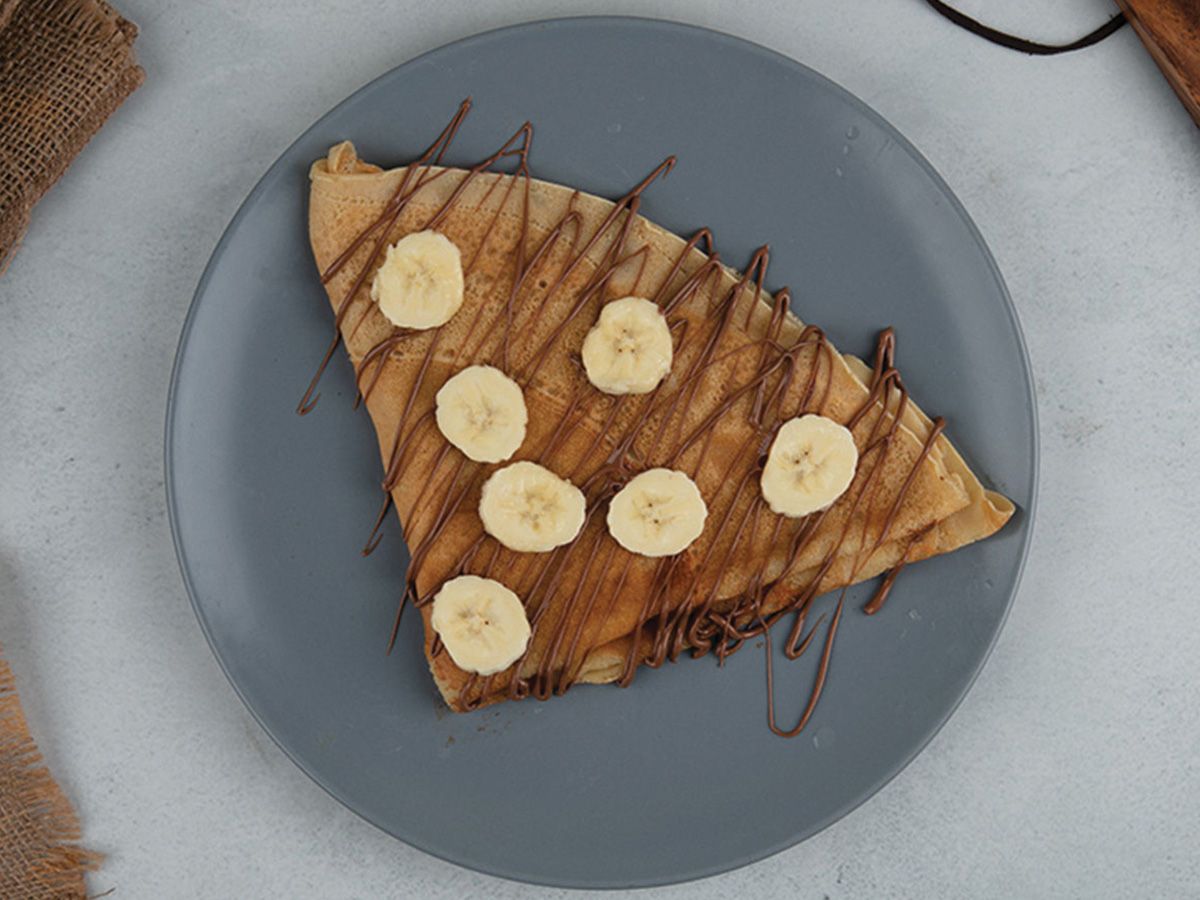 Nutella banana crepe