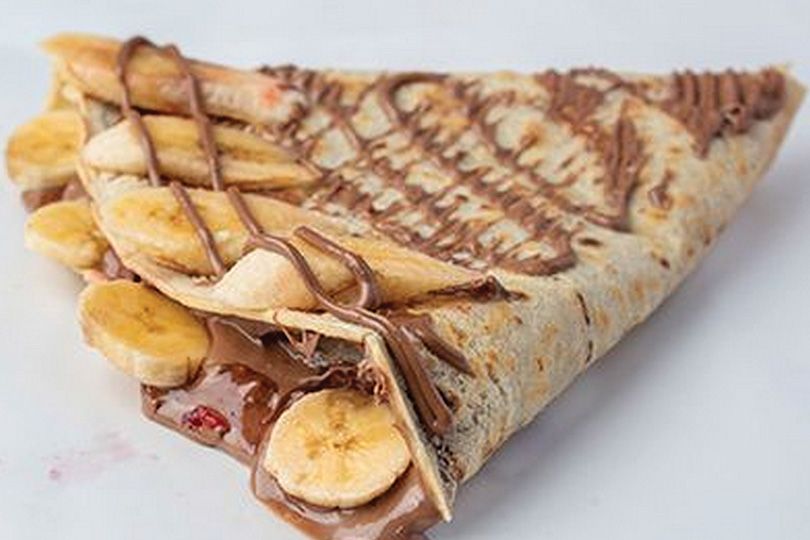 Nutella + Banana Crepe