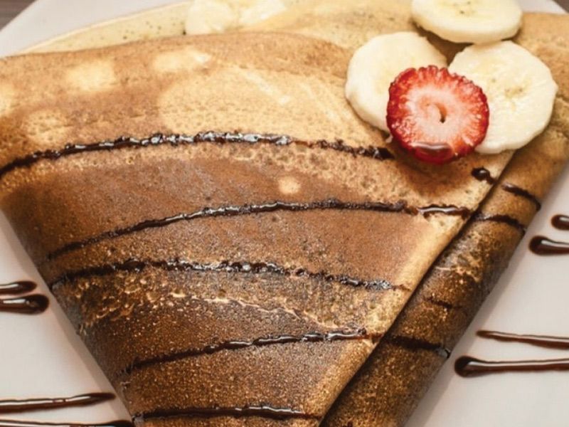 Nutella And Banana Crepe