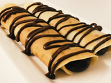 mix Nutella crepe