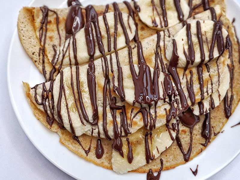 Nutella Chocolate With Hohos Crepe