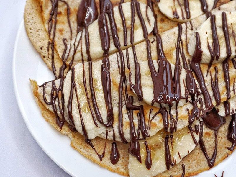 Nutella Chocolate With Hohos Crepe