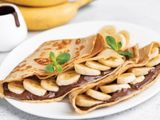 Nutella With Banana Crepe