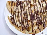 Plain Nutella Chocolate Crepe