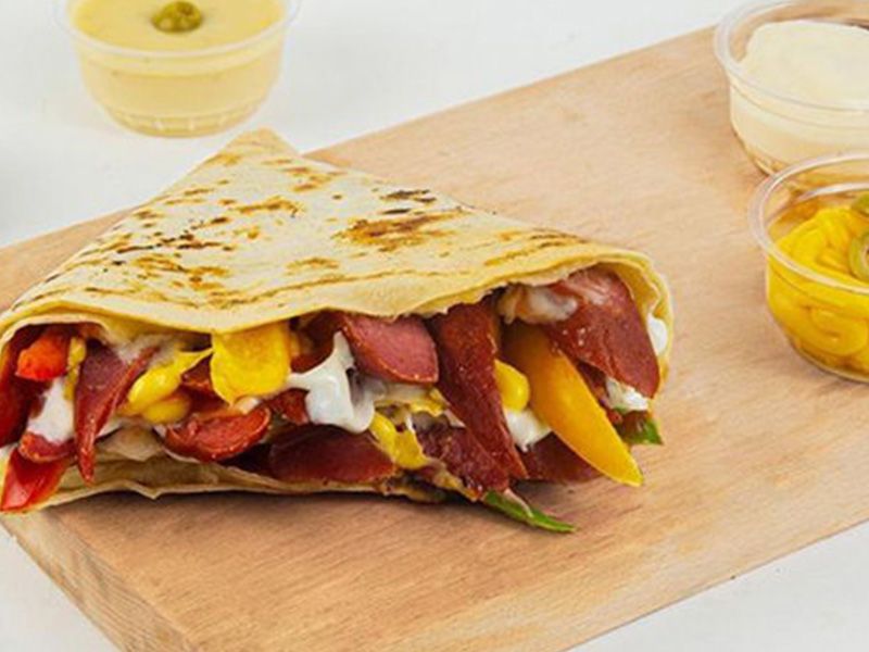 Hot Dog Crepe