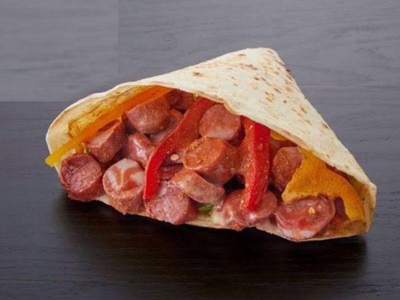Hot Dog Crepe