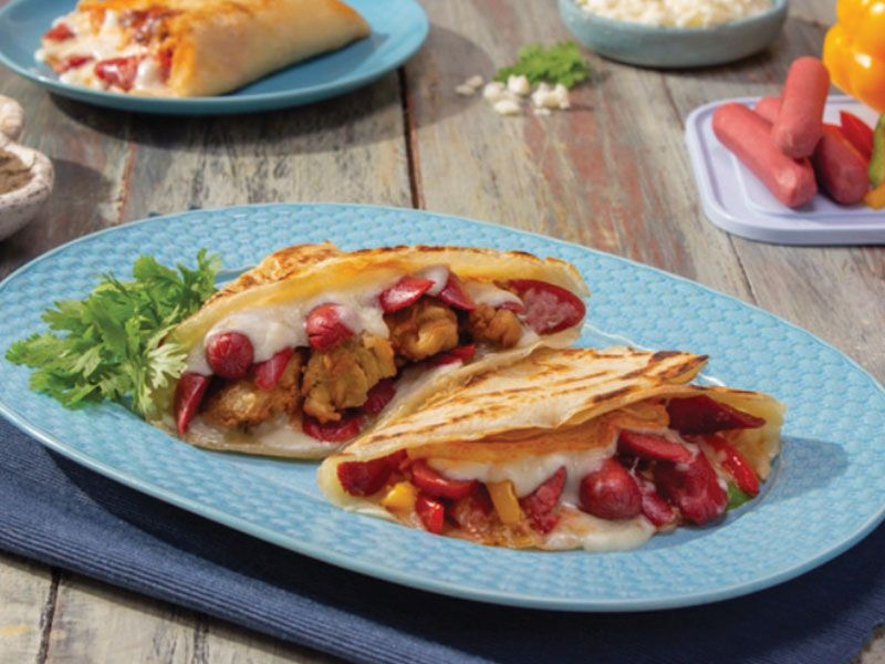 Hot Dog Crepe