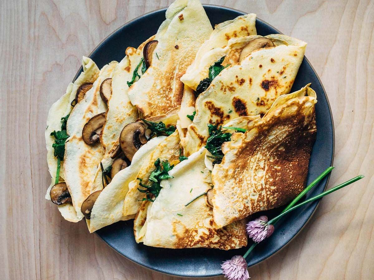 Hot Dog Crepe