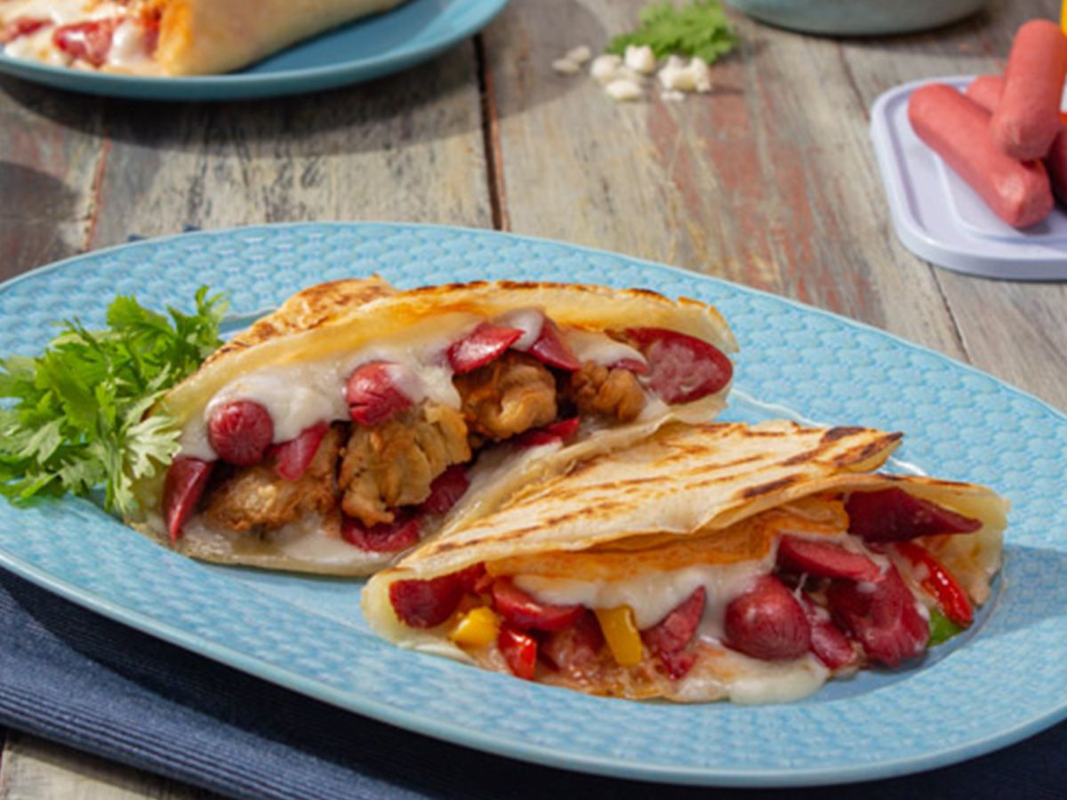 Hot Dog Crepe