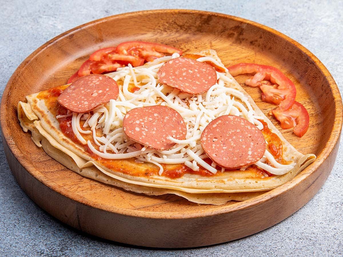Hot Dog Crepe