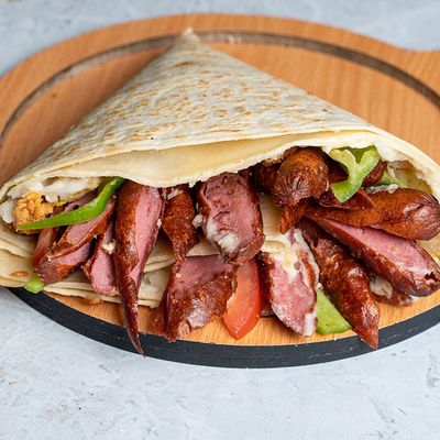 Hot Dog Crepe