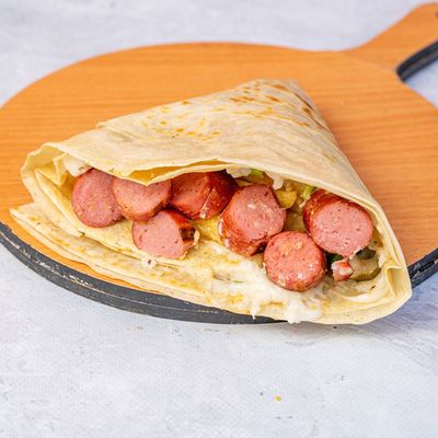 Hot Dog Crepe
