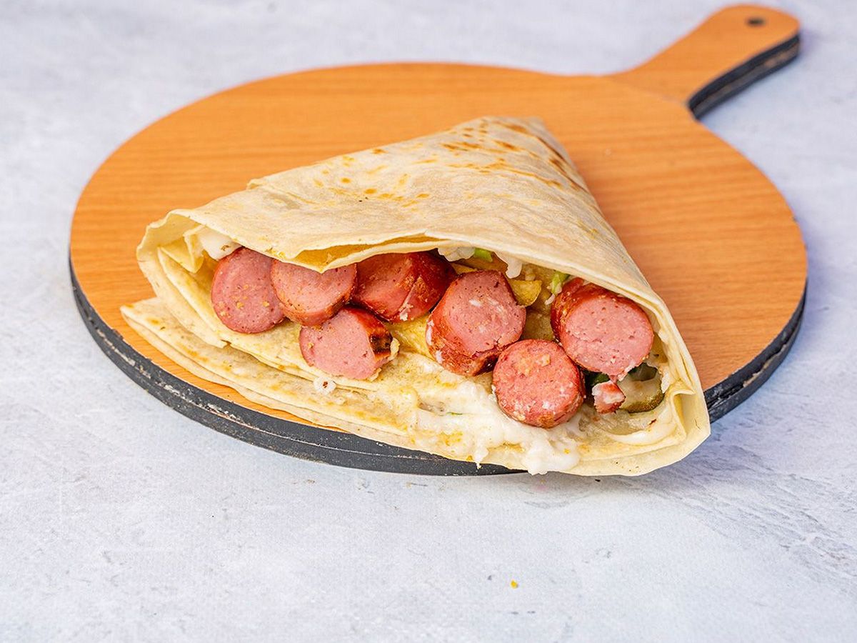 Hot Dog Crepe