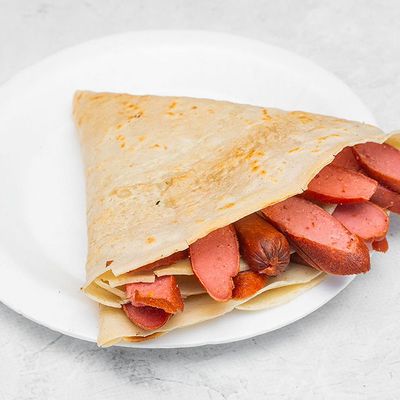 Hot Dog Crepe